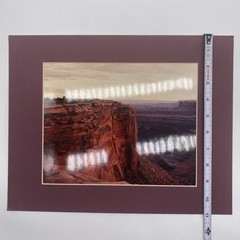 Matted Southwest Mesa Landscape Photo Print 11 X 14 Wall Art Gallery Decor