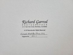 Richard Garrod, black and white photography, Hydraulic Mined Area