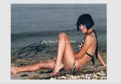 🌟8×10 Sexy Bai Ling💕Chinese American Actress Musician Photo Signed Autograph