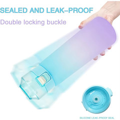 650ML Sports Air Water Bottle BPA Free, Fruit Scent Pods Air Flavor Caps
