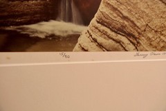 LARRY N. OLSON 1981 SIGNED PHOTOGRAPH LIMITED 15/80 MATCATAMEBA GRAND CANYON