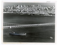 Golden Gate Bridge Central Press Association San Francisco CA 1964 Press Photo