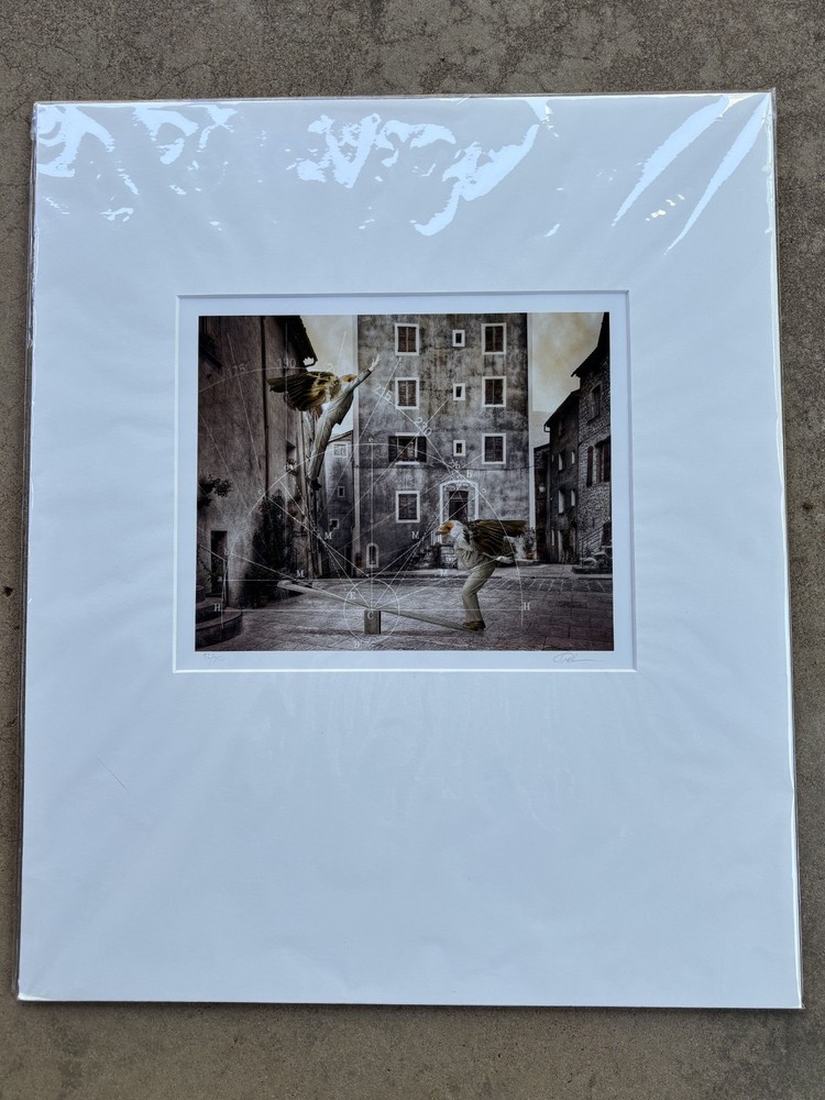 John Charbonneau Tinted Photograph Signed #56/250 Excellent Condition