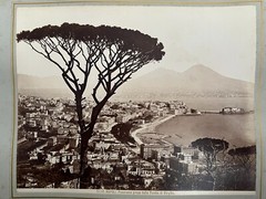 2 Album Photo by Giacomo Brogi circa 1870 Naples Napoli Italy 25x19cm (21+22)