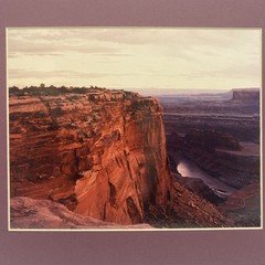 Matted Southwest Mesa Landscape Photo Print 11 X 14 Wall Art Gallery Decor