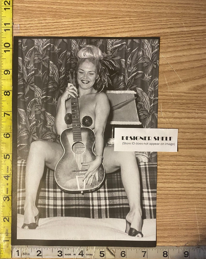 Dixie Evans Pinup Burlesque Lingerie Go-Go 2 Scene Book Photograph