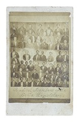 African Americana, Reconstruction / Radical Members of the So Ca Legislature CDV