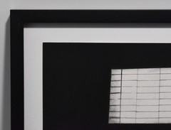 Vintage Movie Marquee Black and White Framed Photograph, Artist Unknown