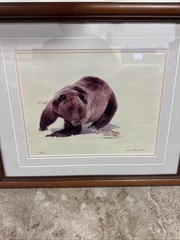 Thomas Mangelsen Signed Numbered Baron Pursuit Sold Out (out Of Production)