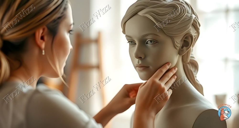 Sculptor at Work 🗿🔨-Digital Image Picture Photo Wallpaper Background Desktop