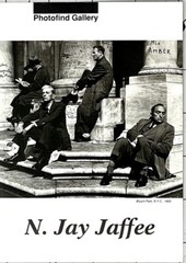 N. Jay Jaffee (1921-1999) Art Announcement Card 1991 – Social Landscapes