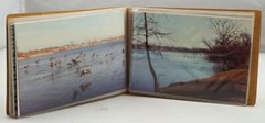 Vintage Photos Lake with Ducks, Marathon Truck, Oversize Load 70’s Winter SS02