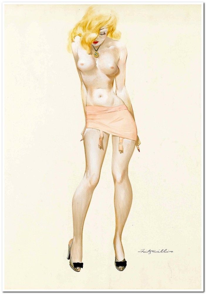 Vintage Pinups Photo Art Prints by Fritz Willis (8×10 Inches) Photo# 1 To 12