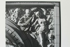 Original Myron Wood Black&White Architectural Photograph Burns Theater 1973