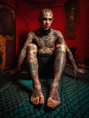 «Handsome Tattooed guy» Photograph by Igor Zeiger. Gay interest
