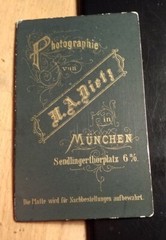 Old Man with Beard – Circa 1880/90s / CDV N. A. Dietz Munich