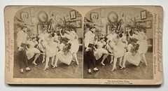 Danse The Ballet School 1897 Photo Stereo Album Vintage §f