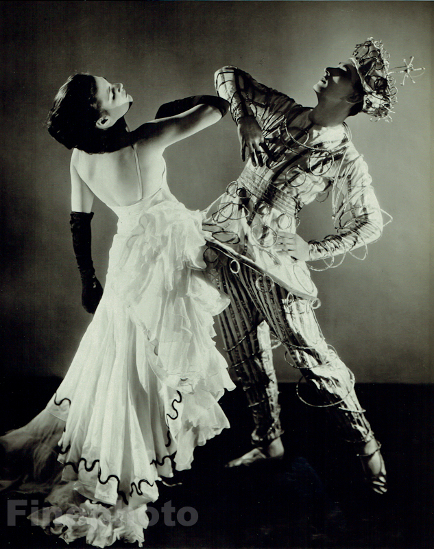 1935 GEORGE PLATT LYNES Vintage NEW YORK CITY BALLET Dance Large 13×10 Photo Art