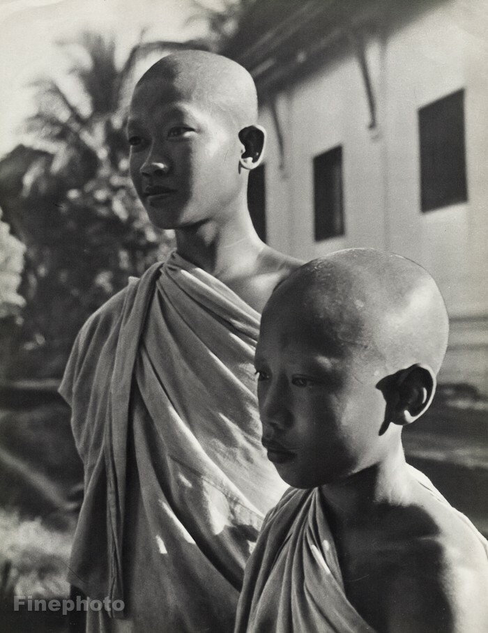 1939 Original Pierre Verger Annamite Children Poor Vietnam Vintage Photo Gravure