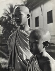 1939 Original Pierre Verger Annamite Children Poor Vietnam Vintage Photo Gravure