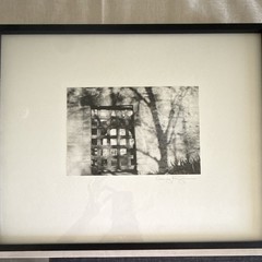 Gary Fay Signed Framed Black & White Architecture Photo Print, Archway Window