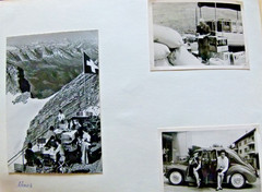 Old Photo Album 1964/65 Switzerland, Technology, Cars Road Traffic, Train, Tram