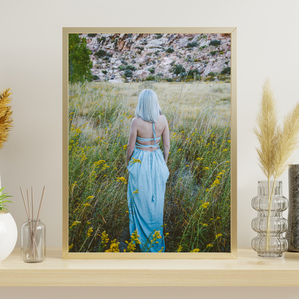 Fashion Photography Print 8×10 – Boho Wall Art Home Décor