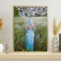 Fashion Photography Print 8×10 – Boho Wall Art Home Décor