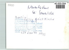 40003004 – 1000 Berlin Mitte Holy Spirit Church