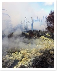 Fissure 14 Incandescence Kilauea Volcano 2018 Silver Halide Photo