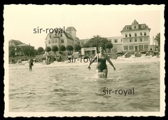 Scharbeutz – Berliner Hof – Bay of Lübeck – 1950s 1960s Baltic Sea – Photo 9x6cm
