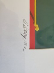 Photographic Art Work by David Ritchey. Signed and dated. Title: «grab bar»