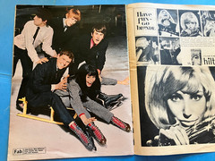 Fabulous Magazine February 1965 The Beatles Kinks Manfred Mann Moody Blues