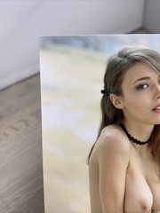 Contemporary Artistic Nude 4×6 Photograph Fine Art Color Print Female Study