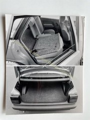 orig. Large press photo sales photo car Renault 21 21 x 16.5 cm