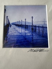 Signed Print Photo By Michael Addario 8×10 Matted In Original Packaging