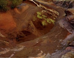 1962 Eliot Porter Glen Canyon Drying Pool Music Temple Art Photo Gravure