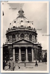 Copenhagen 1936 – Marble Church – 1930s Denmark – Photo 5x8cm