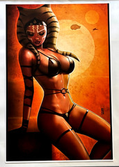 AHSOKA NATHAN SZERDY EXCLUSIVE LIMITED EDITION ART PRINT NM+
