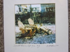 ONE Colorful CAPE MAY NJ BEACH Art Photograph: signed dated PRINT 8×10 matte