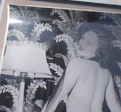Incredible Girl Next Door, Black and white photo of her beautiful Bottom