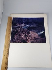 Grand Canyon Art Photography Matted National Parks Vtg