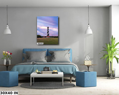 Cape Hattaras Lighthouse 25×17 sunset mystical ansel adams Ocean
