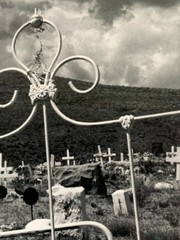 Henry Gilpin signed 10 x 14 inch Art Photograph of Cemetery