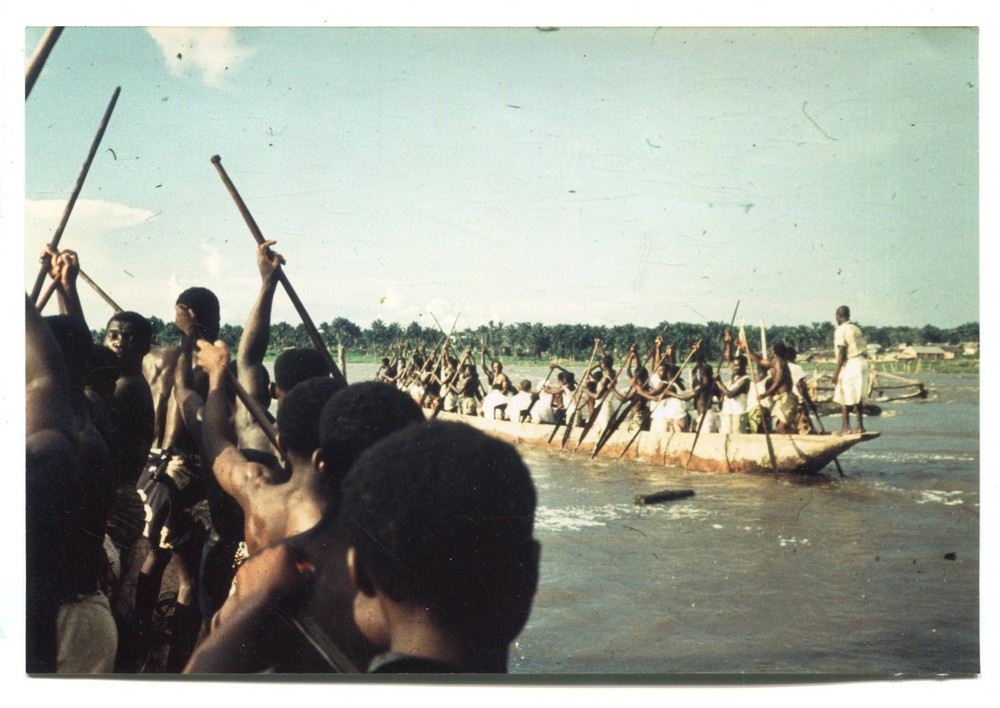 5 Vintage Photos Authentic Africa, 1950s, 1960s, 12x18cm