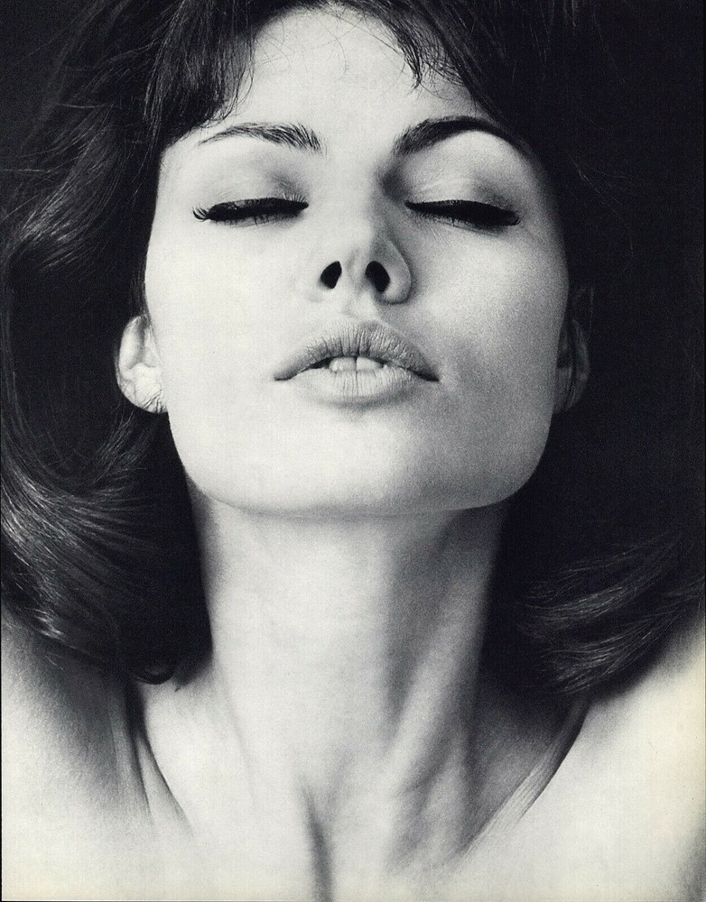 1966 Wingate Paine Facial Expression IV Female Nude Body Art Photo Photogravure