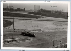 Car motor vehicle on test track-AVUS Berlin? Photo 10x7cm