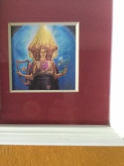 10X10 Inch 3D Framed Picture ORIGINAL Artist Unknown