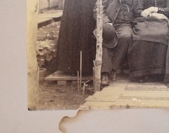 Antique Family Portrait Black and White Photograph, Leslie Hindman Auctioneers