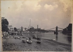 VTG Photograph ‘Hammersmith Bridge from The Creek Wall’ Signed by Stuart Taylor